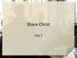 Share Christ