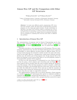 Linear-Tree GP and Its Comparison with Other GP Structures