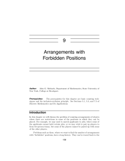 Applications of Discrete Mathematics