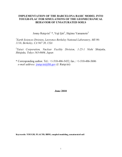 Implementation of the Barcelona Basic Model into