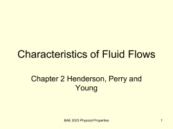 Lecture 12 Fluid Flow and Aerodynamics