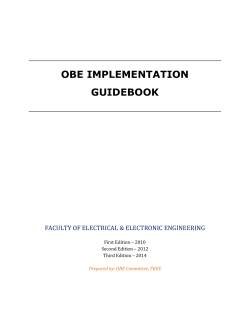 obe implementation guidebook