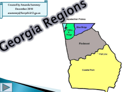 Georgia Regions - SSResourceBlockII2014