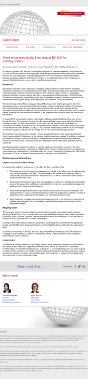 Company held liable for actual and likely harm to