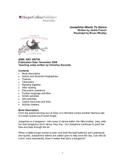 Josephine Wants To Dance