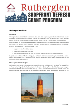 Heritage Guidelines - Indigo Shire Council