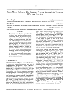 Bayes Meets Bellman: The Gaussian Process Approach to Temporal
