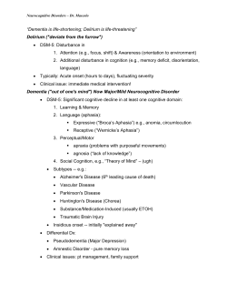 MascoloNotes(NeurocognitiveDisorders)
