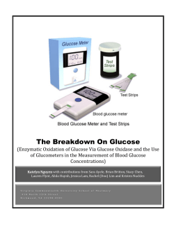 The Breakdown On Glucose