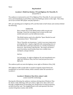 Script Format Handout