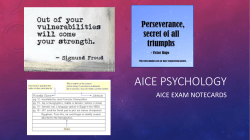150 note cards - aice psychology