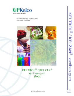 CP Kelco xanthan book 7th edition