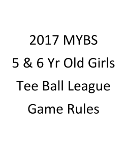 5-6 BOYS T BALL