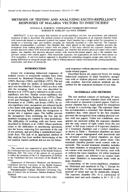 methods of testing and analyzng excito