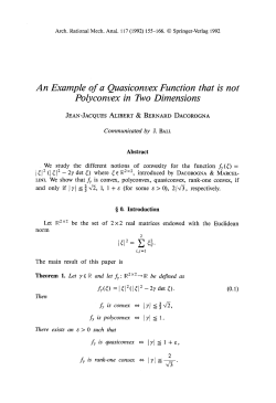 An example of a quasiconvex function that is not polyconvex