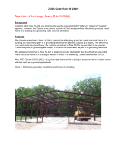 OESC Code Rule 10-206(4) Description of the change: Amend Rule