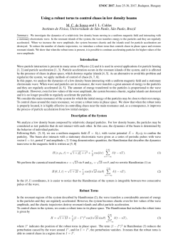Using a robust torus to control chaos in low density