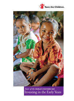 Investing in the Early Years