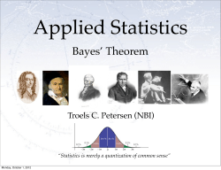 Bayes` Theorem