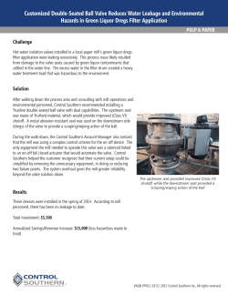 Customized Double-Seated Ball Valve Reduces Water Leakage and