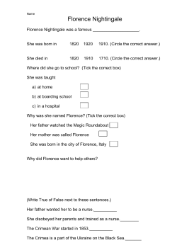 Florence Nightingale
