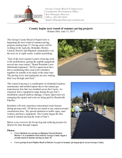 County begins next round of summer paving projects