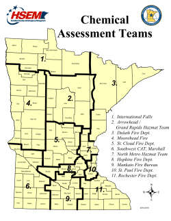 Chemical Assessment Teams