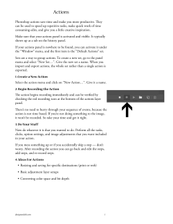 Actions - Black Star Graphics