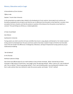 Abstracts - Stephen F. Austin State University