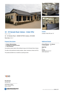 32 - 34 Salvado Road, Subiaco - Under Offer