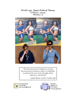 Queer Political Theory