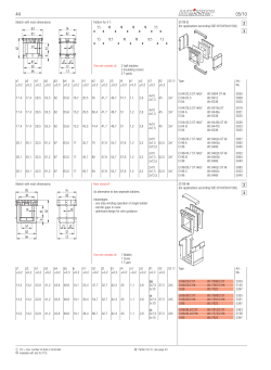 Sketch with main dimensions Pattern for X 1: One set consists of: 2