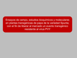 Diapositiva 1 - REDBIO Argentina