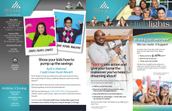 Spring 2016 - Pinnacle Credit Union