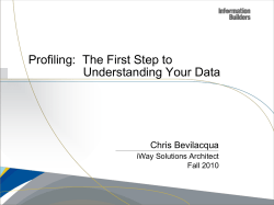 The First Step to Understanding Your Data