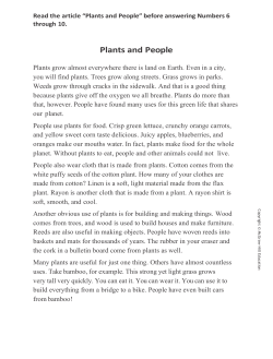 Plants and People
