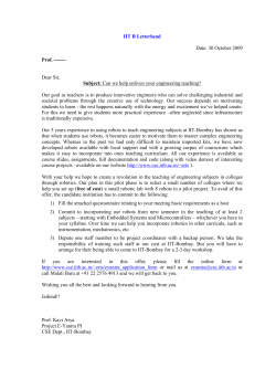IIT B Letterhead - CSE, IIT Bombay