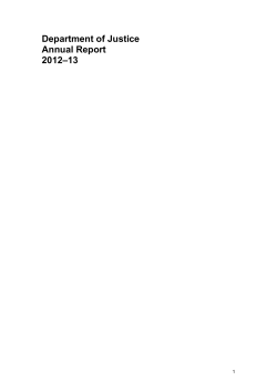 Justice ministers - Department of Justice