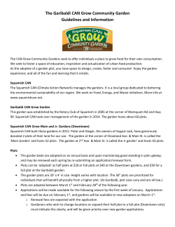 Guidelines and Information ONLINE VERSION