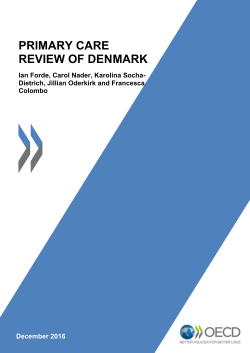 primary care review of denmark