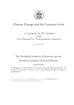 CLIMATE CHANGE AND THE COMMON GOOD-04-29 version