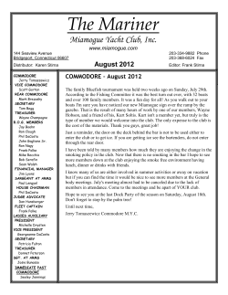 ladies auxiliary - Miamogue Yacht Club