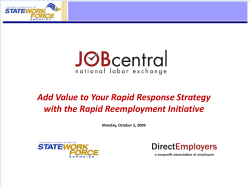 Add Value to Your Rapid Response Strategy with the Rapid