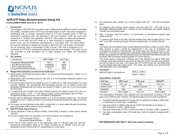 ApoSENSOR&trade; ADP/ATP Ratio Bioluminescent