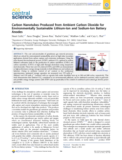 Carbon Nanotubes Produced from Ambient