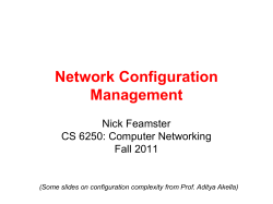 Unraveling complexity in enterprise networks