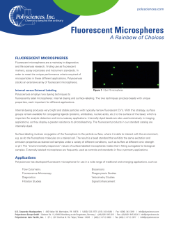 Fluorescent Microspheres