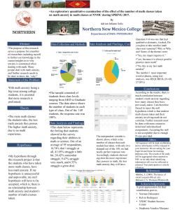 Poster Title - Northern New Mexico College