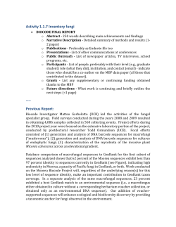 Biocode-Fungi-final-report-v1MG, 1.09MB