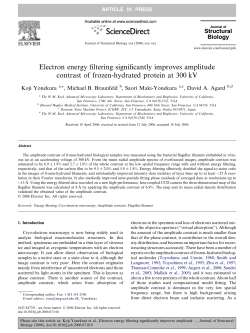 Electron energy filtering significantly improves